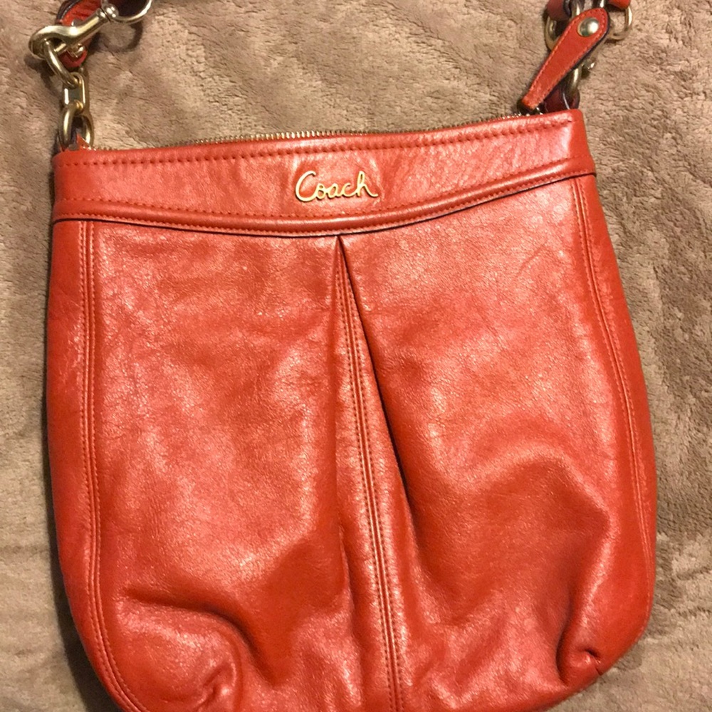 Coach bag orange